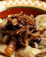 Вареники с фасолью