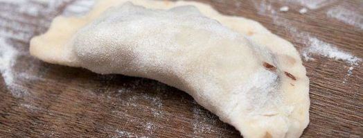 вареники с гречкой и грибами. Шаг 8