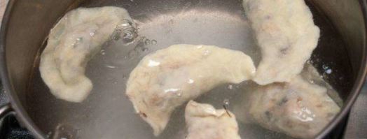 вареники с гречкой и грибами. Шаг 9