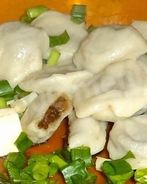 Вареники с грибами