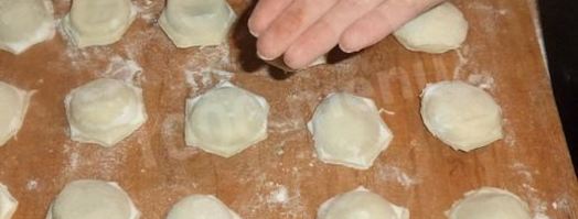 вареники с грибами. Шаг 9