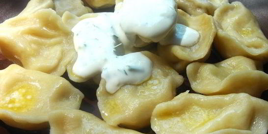 Вареники с груздями