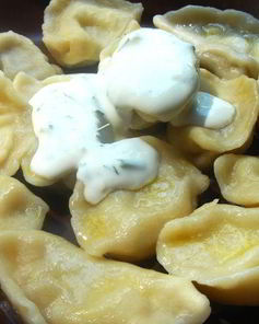 Вареники с груздями