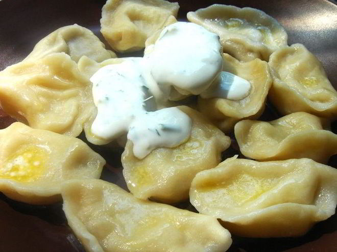 Рецепт вареников с груздями