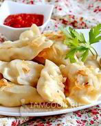 Вареники с капустой и мясом