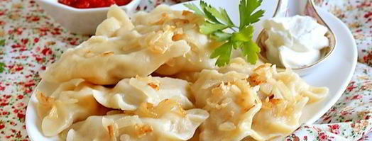 вареники с капустой и мясом. Шаг 17