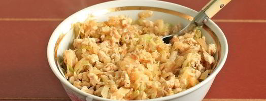 вареники с капустой и мясом. Шаг 12