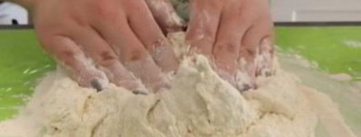 вареники с капустой на пару с зажаркой. Шаг 4