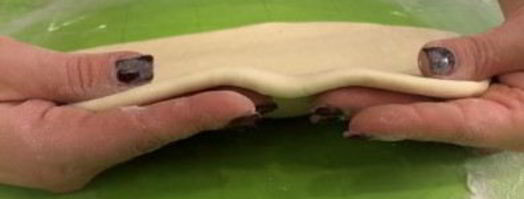 вареники с капустой на пару с зажаркой. Шаг 5