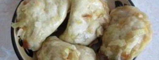 вареники с капустой на пару. Шаг 6