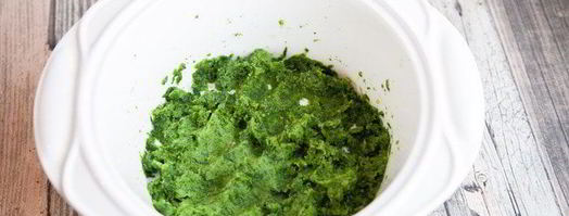 вареники с картофелем и шпинатом. Шаг 2