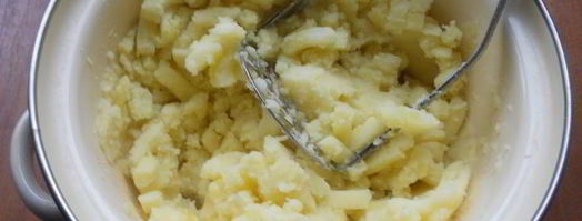 вареники с картофелем и сыром на пару из творожного теста. Шаг 3