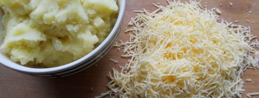 вареники с картофелем и сыром на пару из творожного теста. Шаг 5