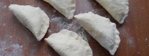 вареники с картофелем и сыром на пару из творожного теста. Шаг 8