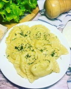 Вареники с картофелем