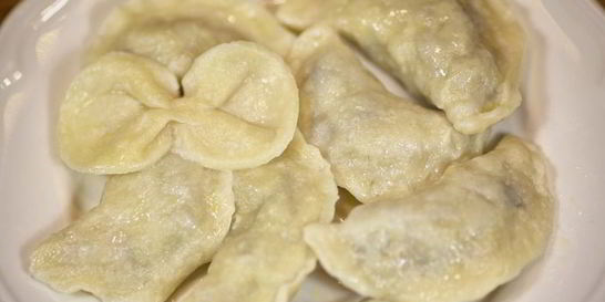 Вареники с картошкой и грибами