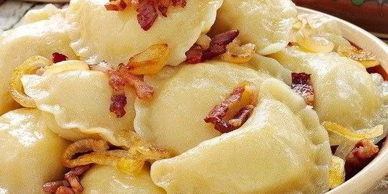 Вареники с картошкой и луком