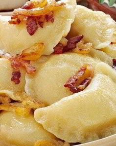 Вареники с картошкой и луком