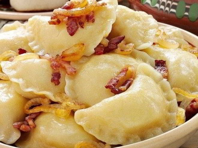 Рецепт вареников с картошкой и луком