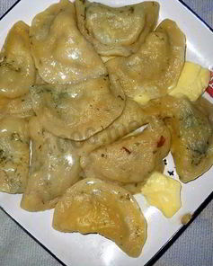 Вареники с картошкой и укропом