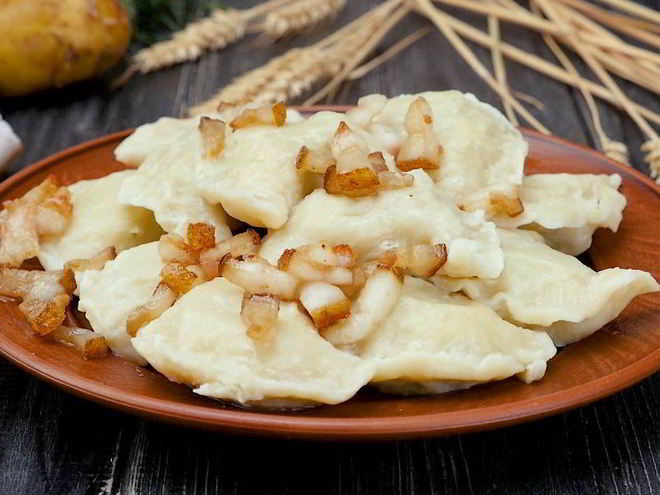 Рецепт вареников с картошкой