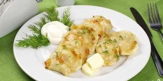 Вареники с кислой капустой