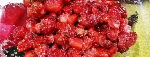 вареники с клубникой и мятой. Шаг 7