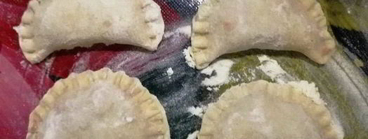 вареники с клубникой и мятой. Шаг 10