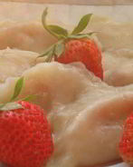 Вареники с клубникой на заварном тесте