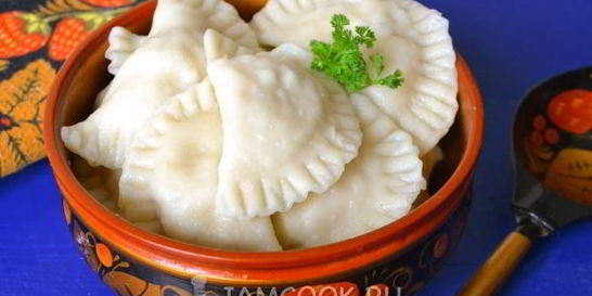 Вареники с курицей