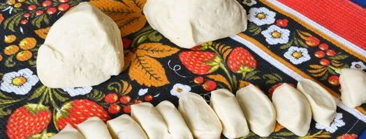 вареники с курицей. Шаг 16