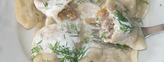 вареники с квашеной капустой и мясным фаршем. Шаг 8