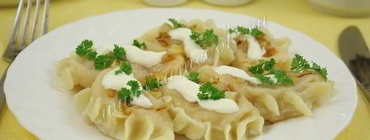 вареники с квашеной капустой на молоке. Шаг 14