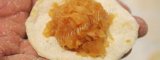 вареники с квашеной капустой на молоке. Шаг 9