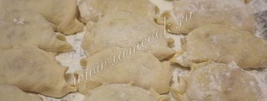 вареники с квашеной капустой на молоке. Шаг 12