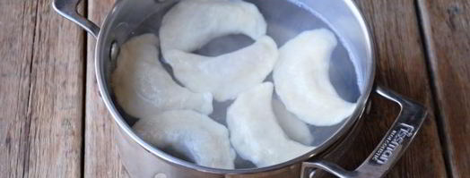 вареники с малиной. Шаг 13