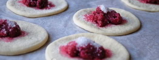 вареники с малиной. Шаг 11