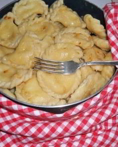 Вареники с морепродуктами