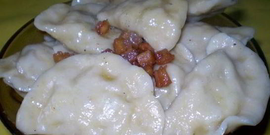 Вареники с мясом и картошкой