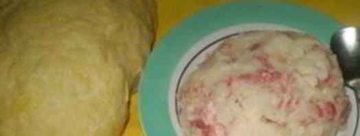 вареники с мясом и картошкой. Шаг 2