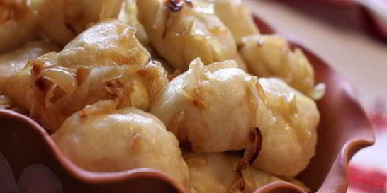 Вареники с мясом на кефире