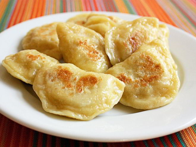 Рецепт вареников с помидорами