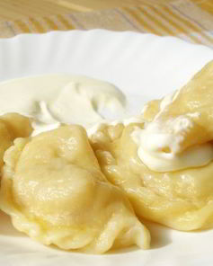 Вареники с салом