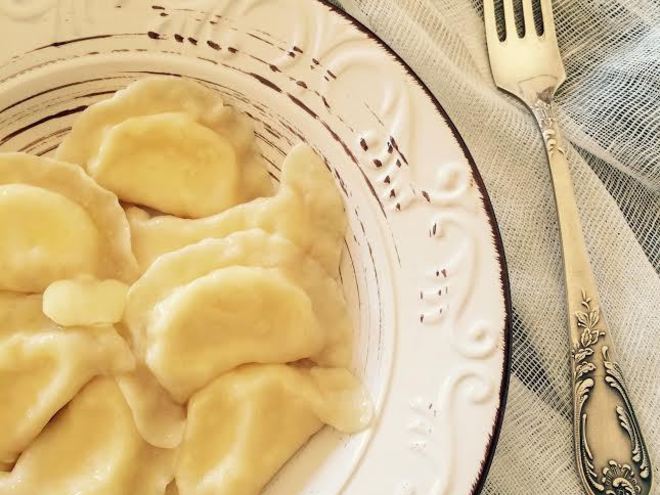 Рецепт вареников с сулугуни