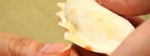 вареники с сыром и ветчиной. Шаг 3