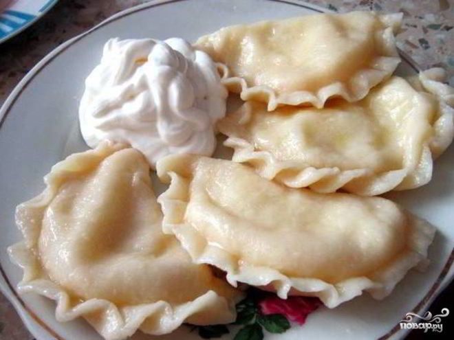 Рецепт вареников с творогом и картошкой