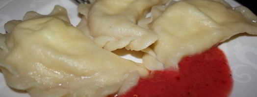 вареники с творогом и клубникой. Шаг 4