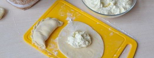 вареники с творогом и яичными желтками. Шаг 13