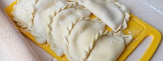 вареники с творогом и яичными желтками. Шаг 14