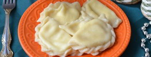 вареники с творогом и яичными желтками. Шаг 16